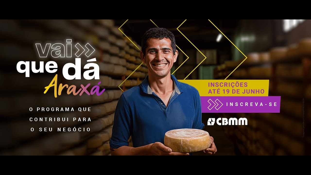 CBMM lança o “Vai que dá Araxá”, programa de fomento ao empreendedorismo local