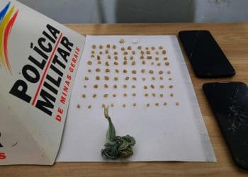 Dois homens são presos por tráfico de drogas em Araxá