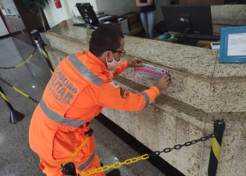 Hotel é parcialmente interditado em Araxá pelo Corpo de Bombeiros