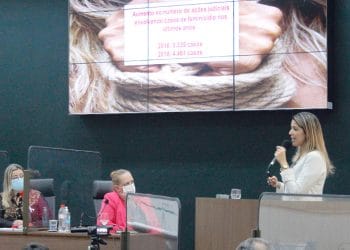 Agosto Lilás: Ação Social participa de palestra sobre impactos da violência contra a mulher