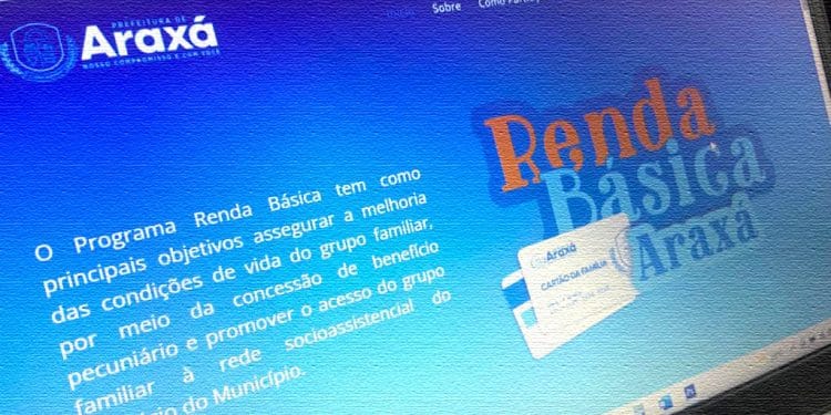 Prazo para inscrições ao Programa Renda Básica Araxá termina nesta sexta