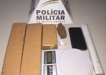 POLÍCIA MILITAR PRENDE AUTOR POR TRÁFICO DE DROGAS EM ARAXÁ/MG