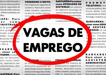 Vagas SINE Araxá – Segunda-feira, 17 de janeiro
