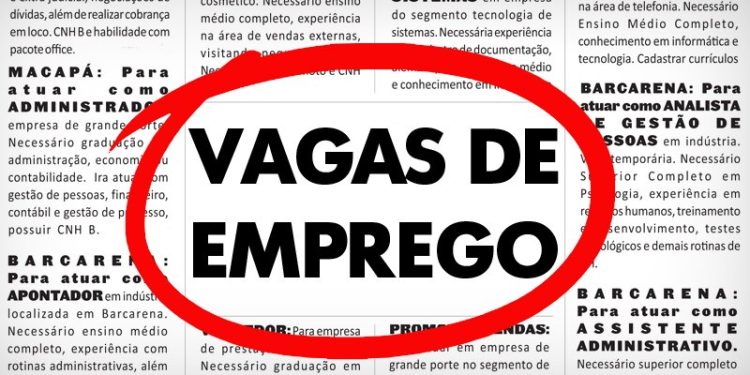 Vagas SINE Araxá – Segunda-feira, 17 de janeiro