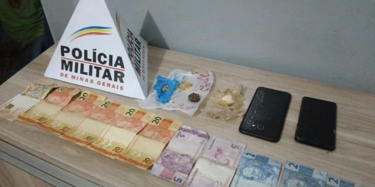 POLÍCIA MILITAR PRENDE AUTORES POR TRÁFICO DE DROGAS