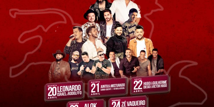 ARAXÁ RODEIO SHOW 2022 – CONFIRA AS ATRAÇÕES CONFIRMADAS