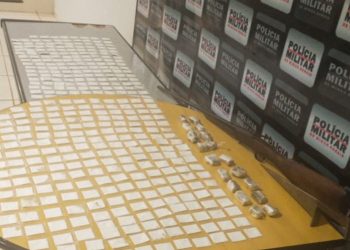 EM PERDIZES / MG POLÍCIA MILITAR PRENDE AUTORES DE ROUBO E TRÁFICO DE DROGAS