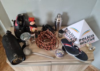 EM ARAXÁ/ MG,  POLÍCIA MILITAR PRENDE AUTOR DE FURTO FORAGIDO DA JUSTIÇA