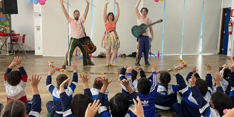 Segundo dia do 10º Projeto TRI CICLO Espetáculos de cronograma nas instituições
