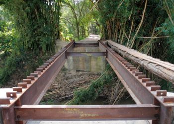 Araxá recebe vigas do Governo do Estado para concluir a recuperação da Ponte Queimada
