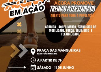 Projeto “Acora em Ação” promove Treinão Assessorado neste sábado