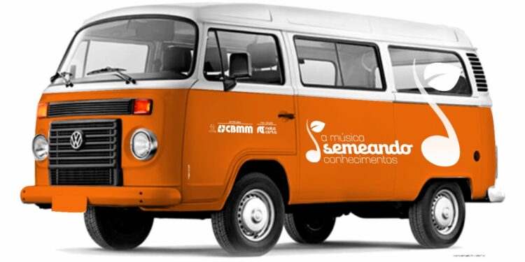 Kombi carregada de cultura levará música instrumental às escolas de Araxá