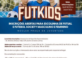 Prefeitura de Araxá abre inscrições para escolinhas de futsal, futebol society e handebol