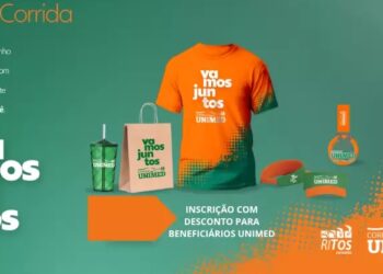 Corrida Unimed: entrega de kits é neste sábado (24)