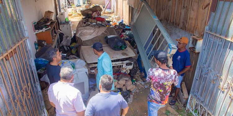 Prefeitura de Araxá realiza a doação de materiais de construção para famílias de baixa renda