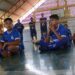 Alunos do projeto Lobinho recebem palestra sobre a importância do esporte na formação das pessoas
