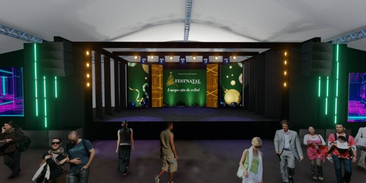 FestNatal Araxá: conheça a estrutura que será montada no Expominas