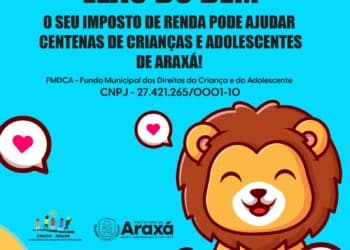 Participe da Campanha Leão do Bem: destinação de parte do Imposto de Renda contribui com projetos sociais para crianças, adolescentes e idosos
