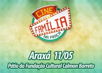Cine Família na Praça será realizado em Araxá com a exibição de dois filmes na próxima quinta (11)