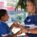 Alunos do projeto Dínamo Lobinho Transformando Vidas participam de atividades interativas