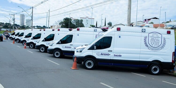 Ambulâncias da Prefeitura de Araxá realizam mais de 11 mil atendimentos no primeiro semestre de 2023