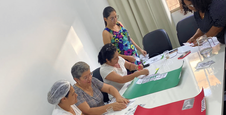 Servidores da Fundação da Criança e do Adolescente de Araxá recebem capacitação sobre alimentação saudável