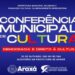 Araxá realiza a Conferência Municipal de Cultura na próxima segunda (30); inscrições estão abertas