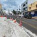 Trecho da avenida Senador Montandon próximo ao Viaduto José Domingos Filho fica interditado na madrugada desta quarta