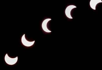 Eclipse anular do Sol é visto de forma parcial no Sudeste do Brasil