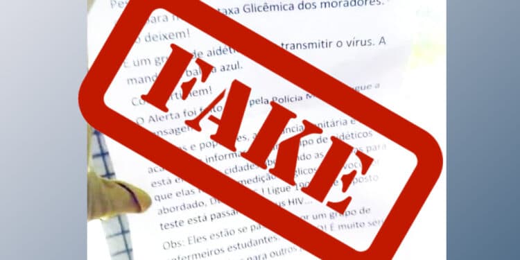 Prefeitura de Araxá alerta para Fake News sobre testes de glicemia