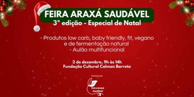 Fundação Cultural Calmon Barreto recebe a 3ª Edição da Feira Araxá Saudável neste sábado