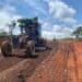 Estrada de acesso a Antinha recebe força-tarefa de manutenção