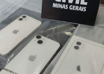 Polícia recupera no Distrito Federal celulares roubados em shopping de Araxá