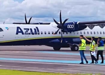 Aeroporto de Araxá volta a receber rotas aéreas pelo ATR 72-600, com capacidade para 70 passageiros