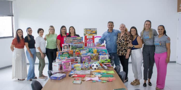 Rede de Atenção Psicossocial recebe brinquedos para o atendimento infantil em Araxá