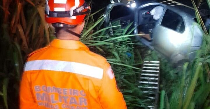 Capivara na pista provoca acidente e mãe e filha ficam feridas na BR-262