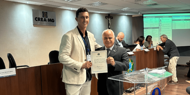 Araxaense é nomeado vice-presidente do Crea-MG