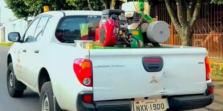 UBV pesado é prorrogado por um mês para o combate à dengue em Araxá