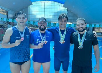 Atletas araxaenses conquistam oito medalhas na Copa MG de Natação