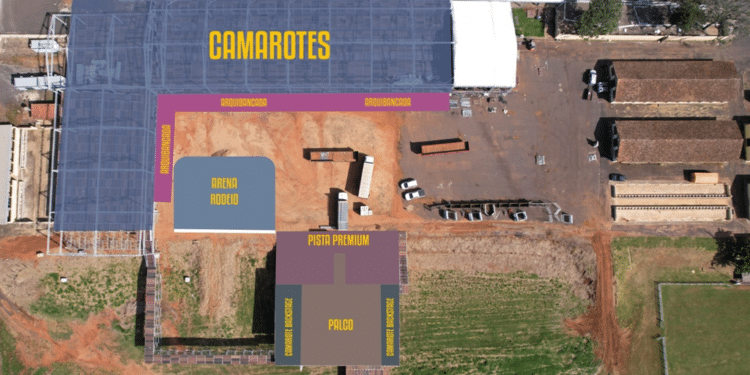 Araxá Rodeio Show anuncia arquibancada de frente para o palco e mais novidades na estrutura