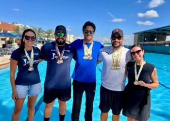 Araxá no topo: atletas conquistam 13 medalhas na Copa MG de Natação