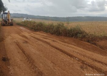 Prefeitura inicia obras na via Araxá/Argenita para melhorar escoamento da safra