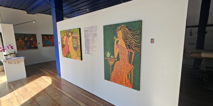 Exposição Reencontros de Carla Senna está aberta para visitação gratuita no Museu Dona Beja