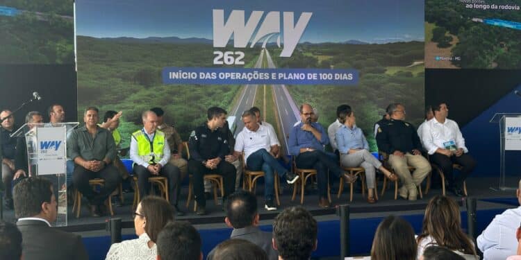 Prefeitura marca presença em cerimônia que oficializa melhorias imediatas na BR-262/MG