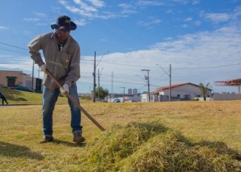 Secretaria de Serviços Urbanos realiza mutirão de limpeza no bairro São Geraldo nesta sexta-feira (28)