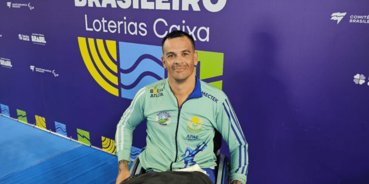 Atleta paralímpico Thiago Antônio Mota avança no cenário nacional e conquista 1º lugar em Araxá