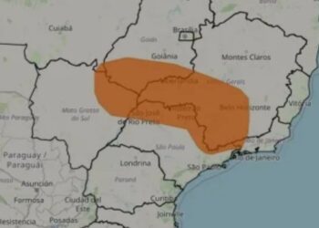 Alerta laranja: cinco estados estão em perigo para fortes chuvas, diz Inmet