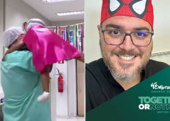 Médico otorrino mineiro que veste pacientes de super-heróis ganha prêmio na Itália