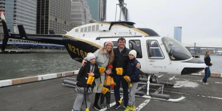 Vítimas de queda de helicóptero em Nova York comemoravam aniversário