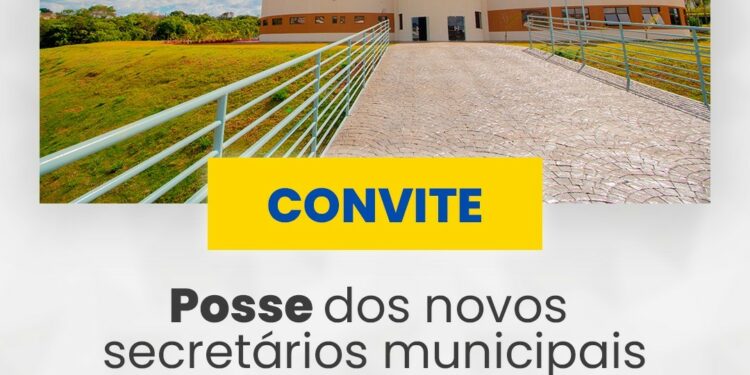 Posse dos Novos Secretários Municipais